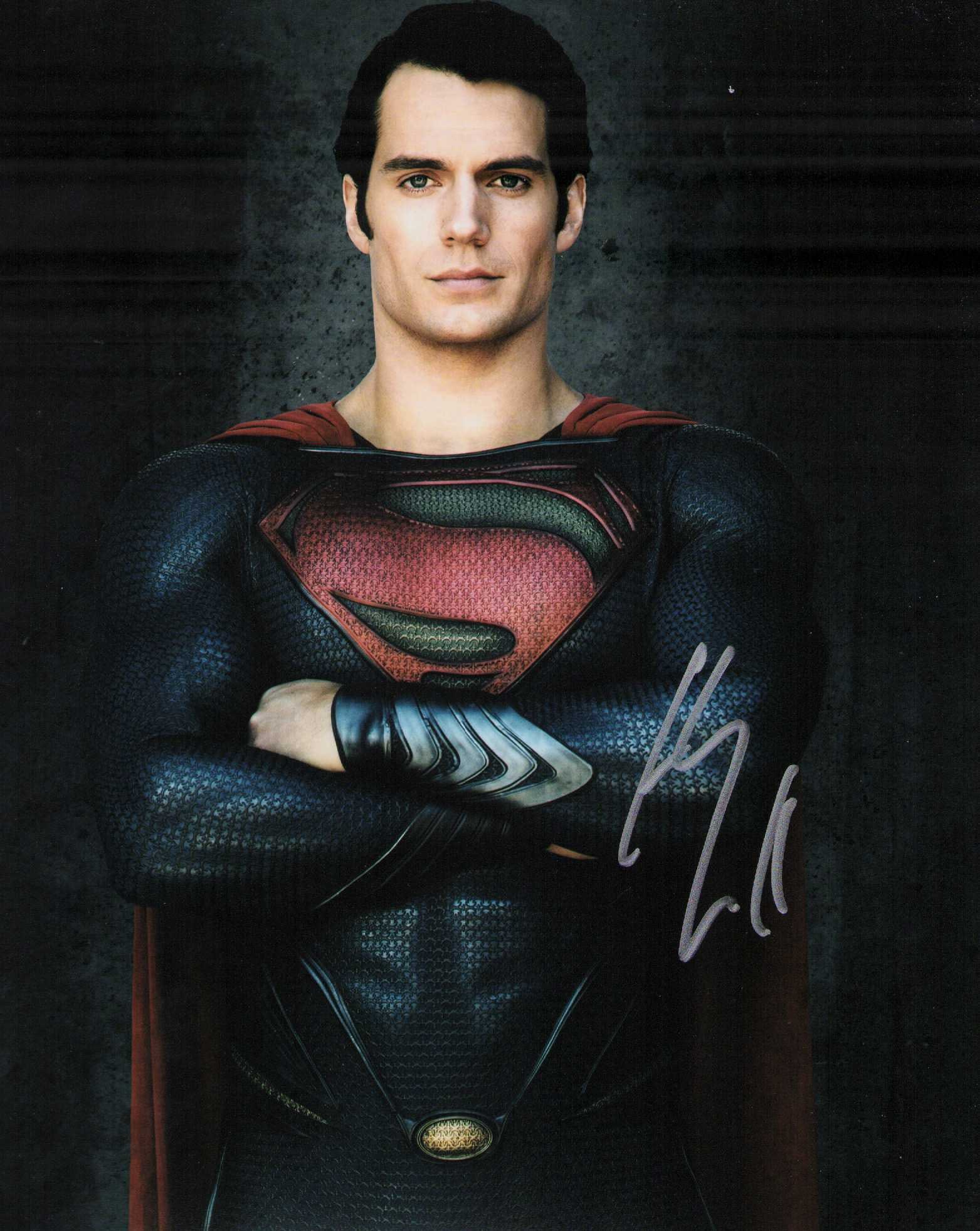 Henry Cavill Superman signed photograph (1 of 1)