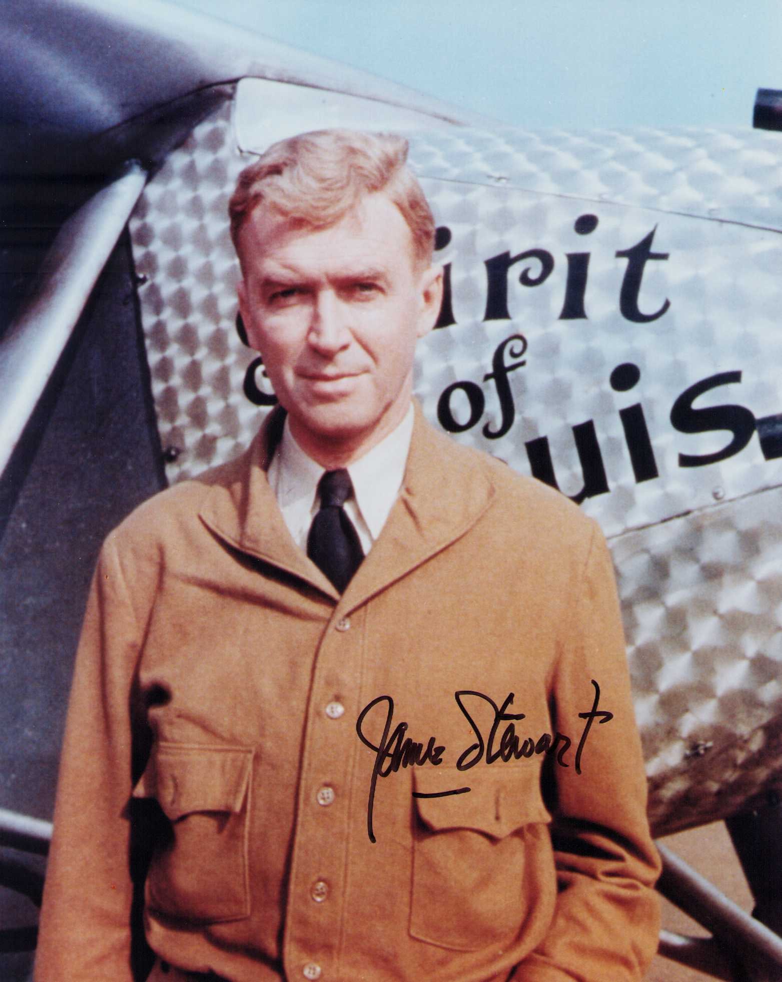 Jimmy Stewart signed photograph (1 of 1)