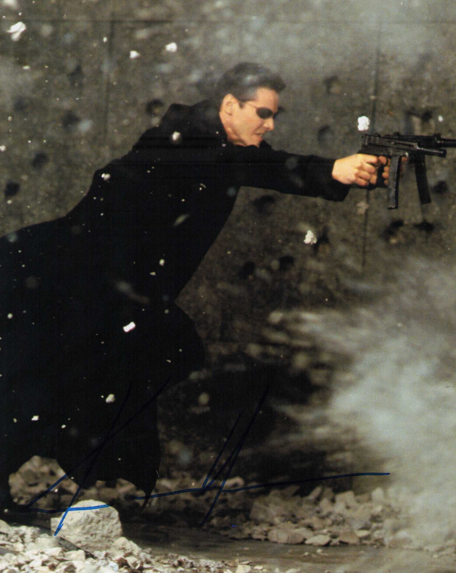 Keanu Reeves Matix signed photograph (1 of 1)
