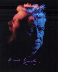 David Lynch signed photograph Director