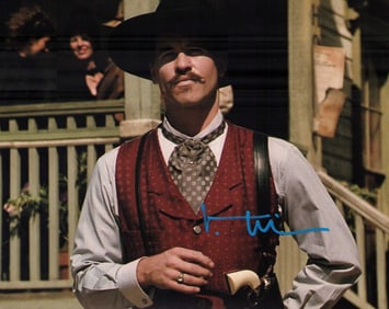 Val Kilmer Tombstone signed photograph