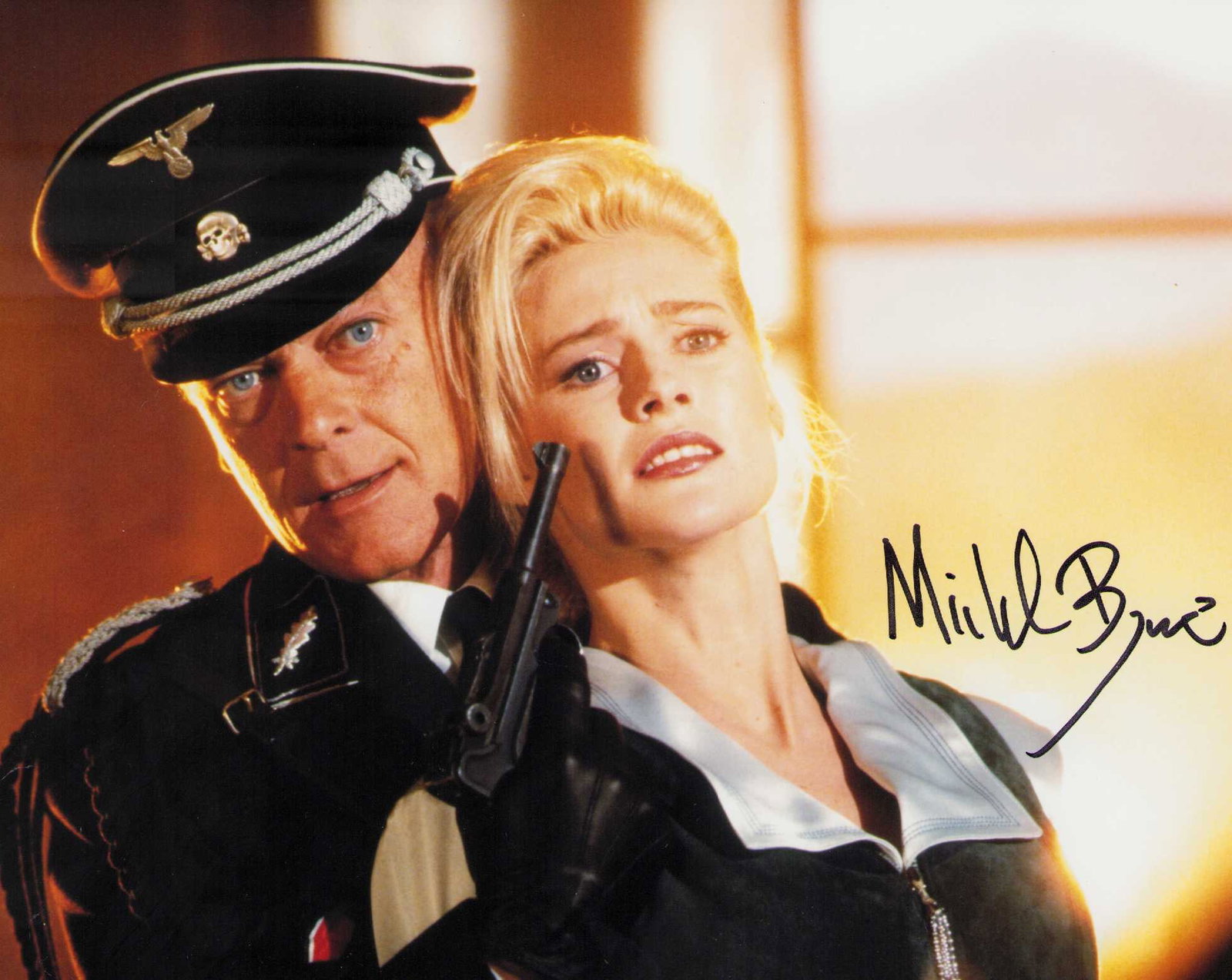 Michael Byrne Indiana Jones signed photograph: "As the nazi baddie in Indiana Jones film signed 8x10 photograph Certificate of AuthenticityEVERY item in this auction comes with at minimum a full illustrated serial numbered COA signed by the worlds