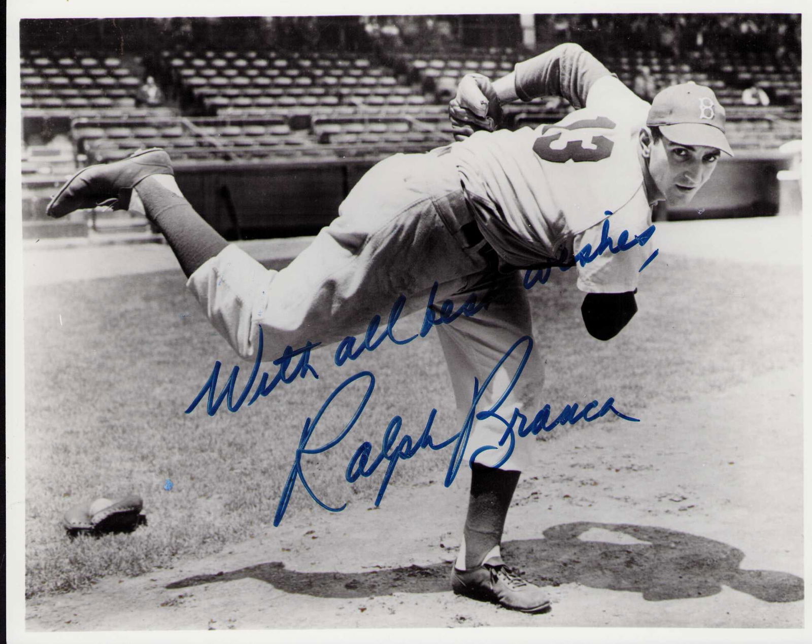 Ralph Branca signed photograph (1 of 1)