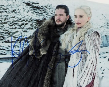 Game of Thrones cast signed photograph