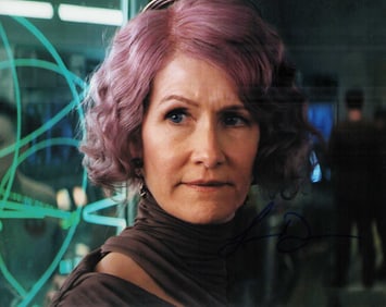 Laura Dern Star Wars signed photograph