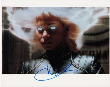 Halle Berry Storm in Xmen signed photograph