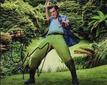 Jim Carrey signed Pet Detective photograph