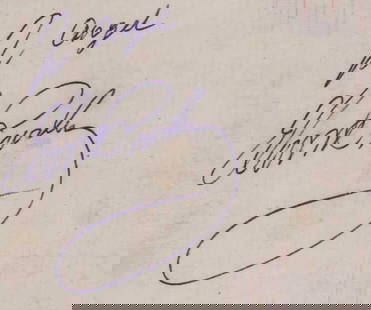 Elvis Presley documented signature: "A nice cut signature of the KING or Rock n Roll signed with provenance Certificate of AuthenticityEVERY item in this auction comes with at minimum a full illustrated serial numbered COA signed by the