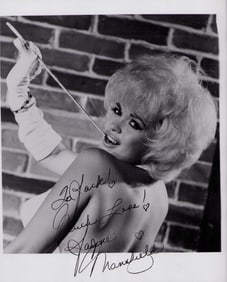 Jayne Mansfield signed photograph