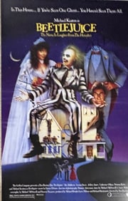 Beetlejuice 11x17 cast signed poster print