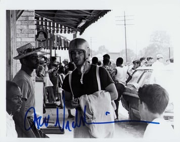 Jack Nicholson signed photograph