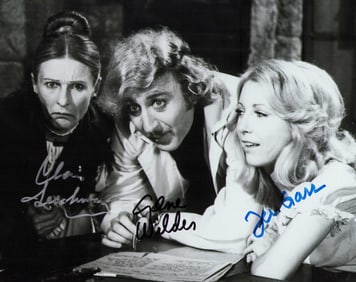 Young Frankenstein signed cast photograph