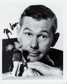 Johnny Carson signed photograph