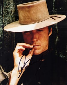 Clint Eastwood signed photograph