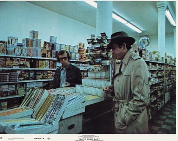 Woody Allen signed photograph