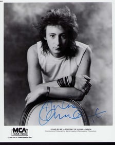 Julian Lennon signed photograph