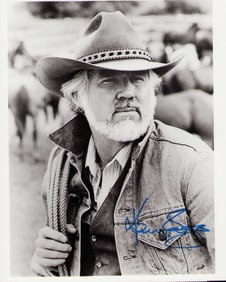 Kenny Rogers signed photograph