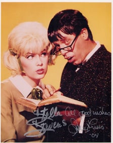 Nutty Professor cast signed photograph
