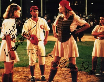 League of Their Own cast signed photograph