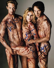 Tru Blood cast signed photograph