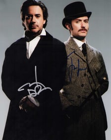 Sherlock Holmes cast signed photograph