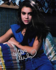 Alyssa Milano signed photograph