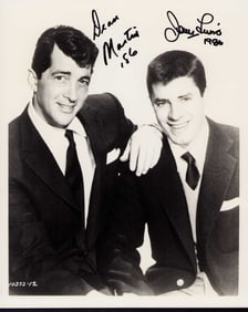 Martin and Lewis signed photograph