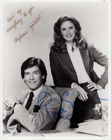 Remington Steele signed photograph