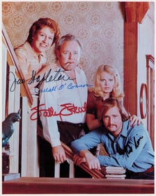 All in the Family cast signed photograph
