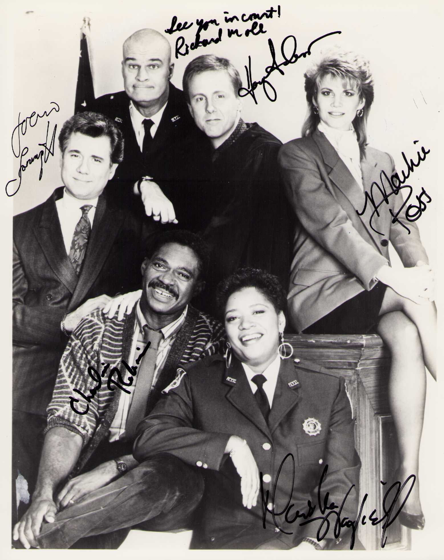 Night Court cast signed photograph (1 of 1)