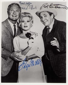 Green Acres cast signed photograph