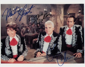 Three Amigos cast signed photograph