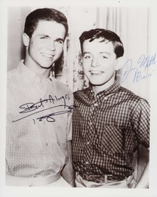 Leave it to Beaver cast signed photograph