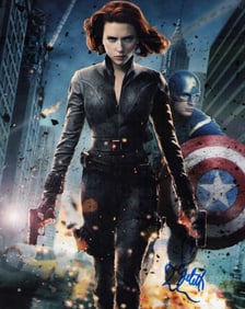 Scarlett Johansson signed photograph