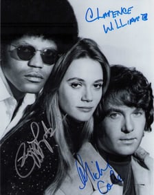 Mod Squad cast signed photograph