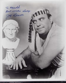 Joe Besser signed photograph