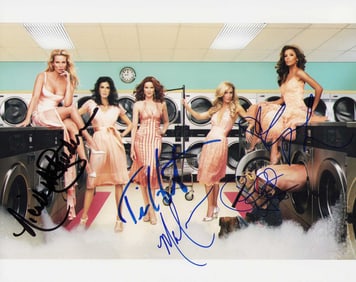 Desperate Housewives cast signed photograph