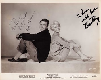 Pillow Talk cast signed photograph