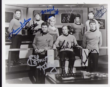 Star Trek original cast signed photograph