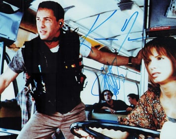 Speed cast signed photograph