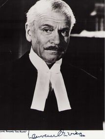 Sir Lawrence O'Livier signed photograph