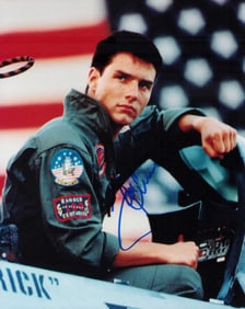 Tom Cruise signed photograph