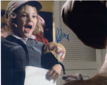 Drew Barrymore signed photograph