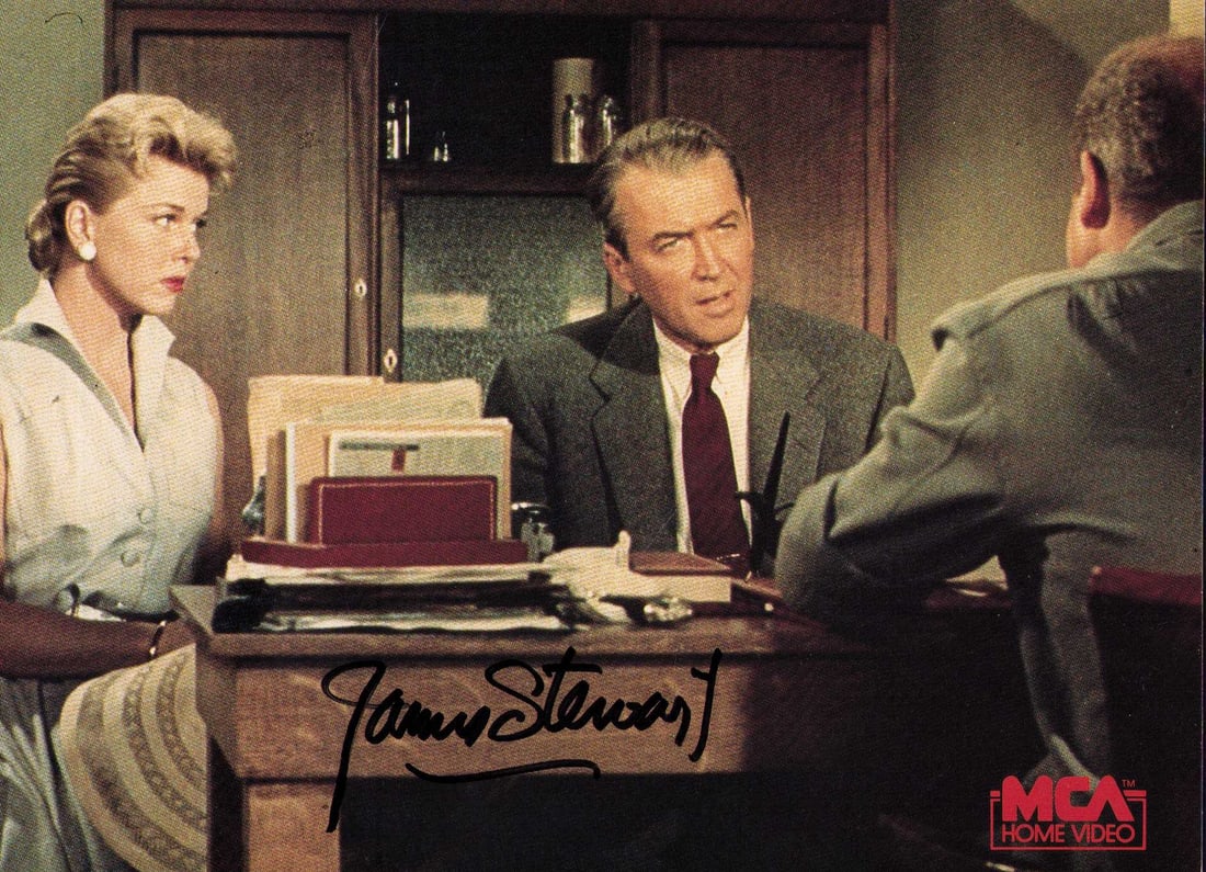 James Stewart signed photograph (1 of 1)