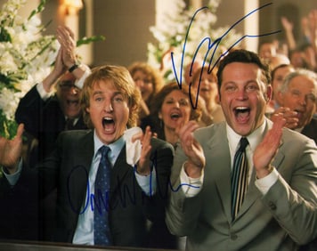 The Wedding Crashers cast signed photograph