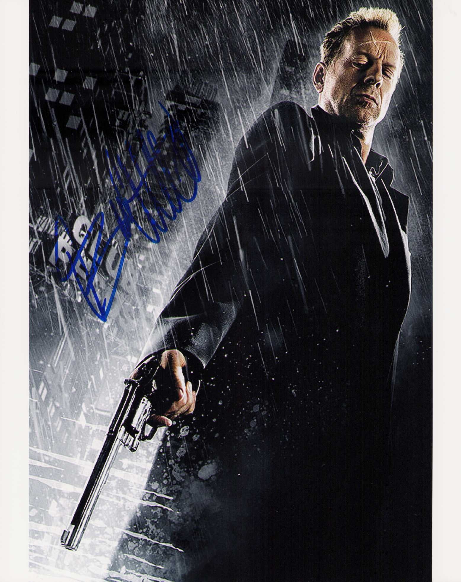 Bruce Willis signed photograph (1 of 1)