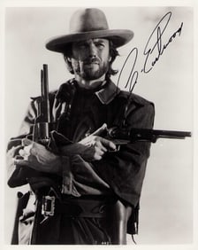 Clint Eastwood signed photograph