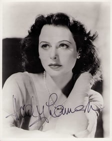 Hedy Lamarr signed photograph