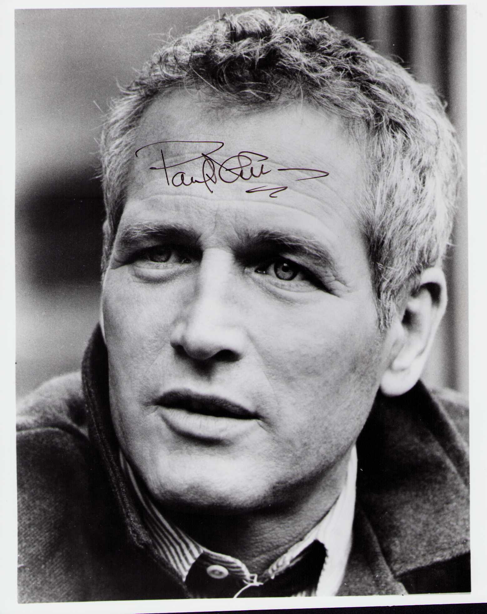 Paul Newman signed photograph (1 of 1)