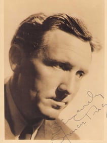 Spencer Tracy signed photograph